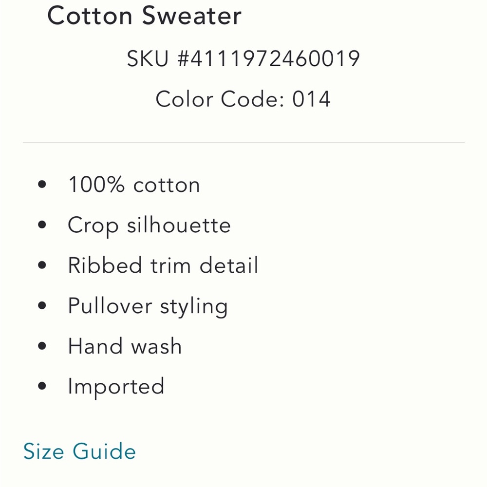 Chic Cream Women's Crop Top - Picture 6 of 8